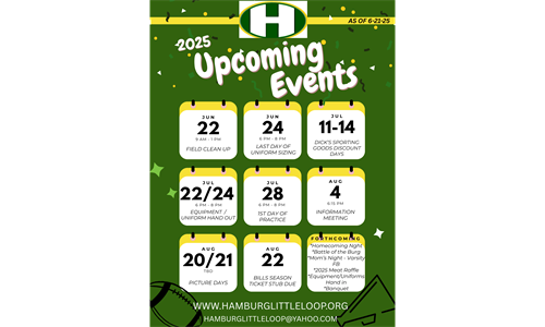 Upcoming Events