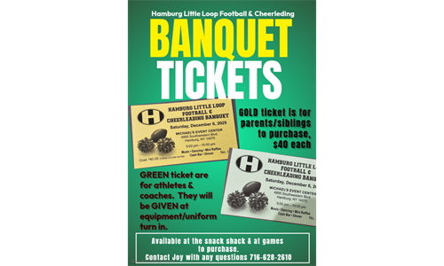 Banquet Tickets